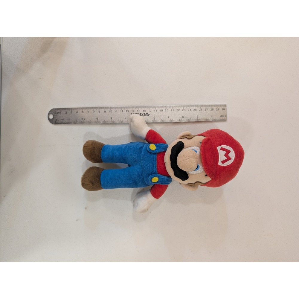 Super Mario Plush 9.5" Stuffed Animal Little Buddy Nintendo Authentic Toy Gift - Picture 5 of 6